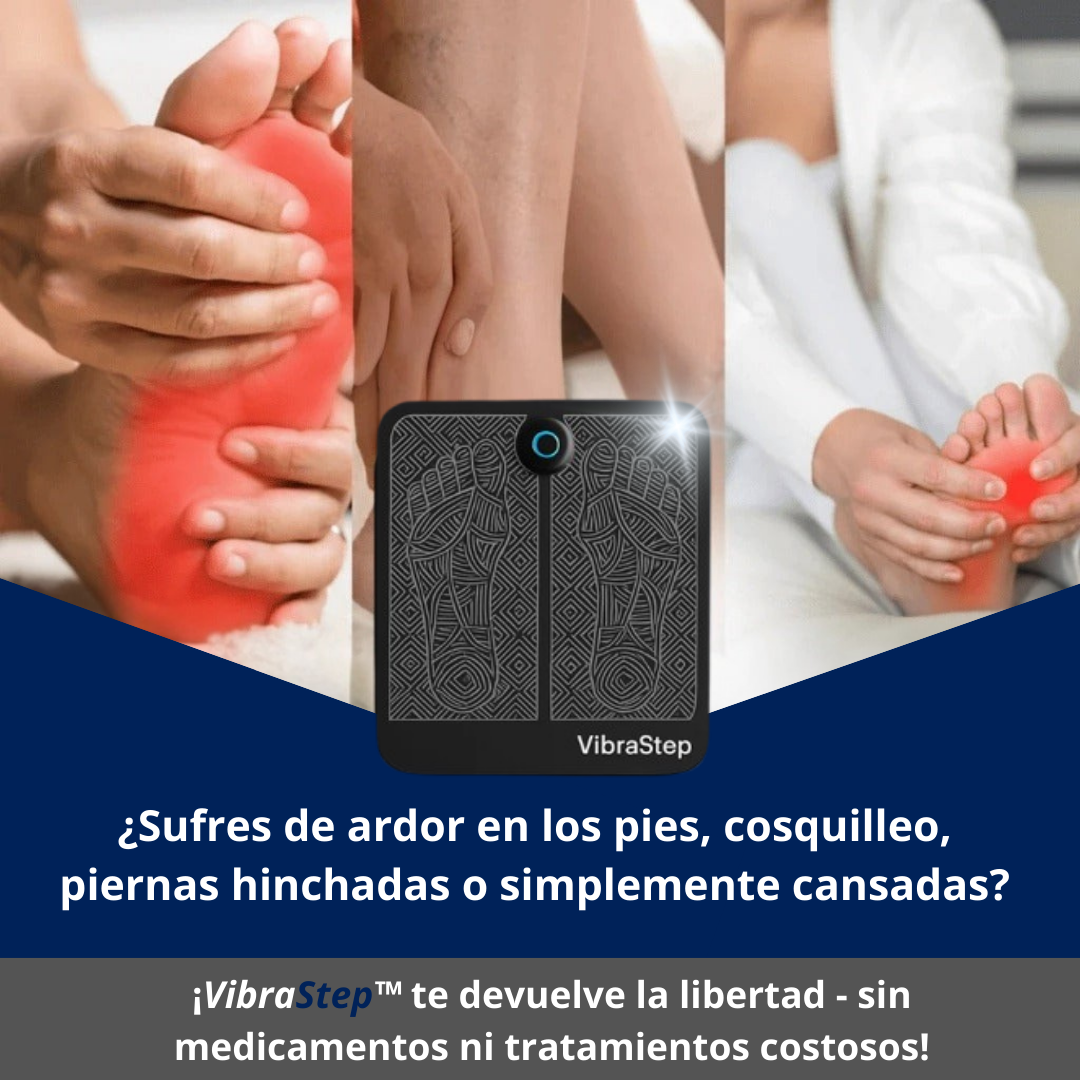 VibraStep™️| Tu Spa Personal para Pies, Sin Salir de Casa