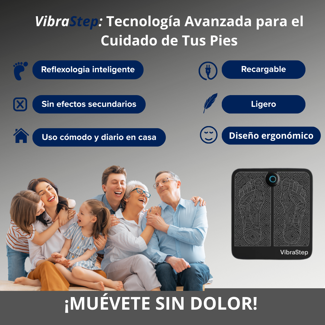VibraStep™️| Tu Spa Personal para Pies, Sin Salir de Casa