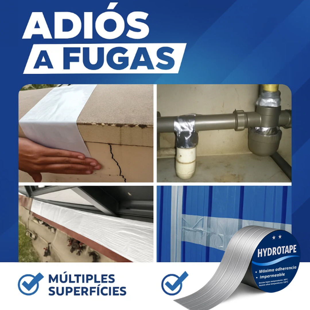 HydroTape™️| Solución Definitiva para Evitar Fugas y Goteras