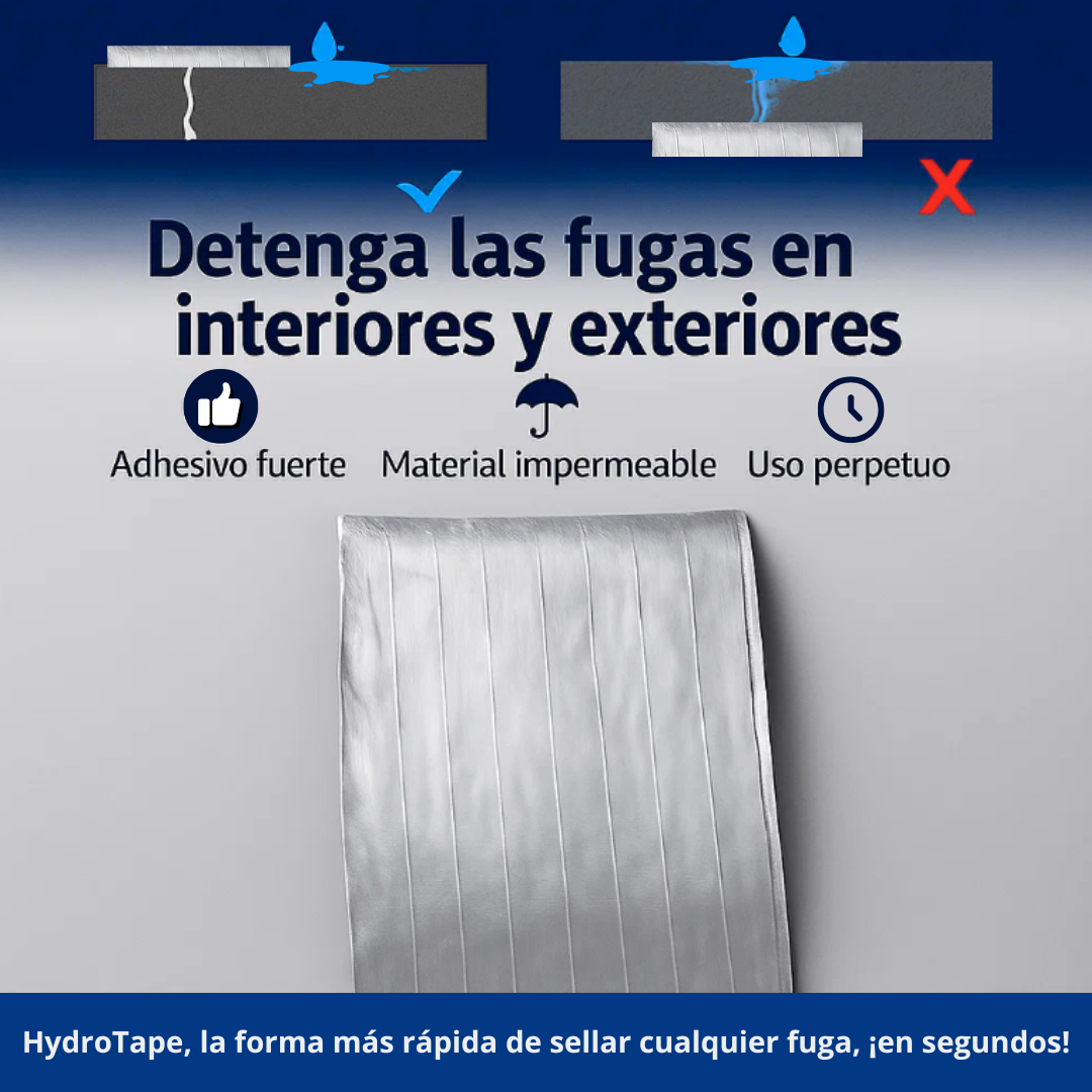 HydroTape™️| Solución Definitiva para Evitar Fugas y Goteras