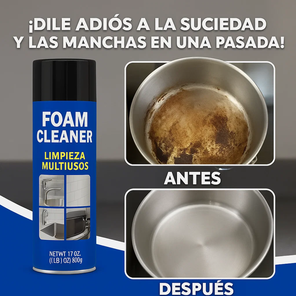 Foam Cleaner™️ | Limpieza Definitiva en Cada uso