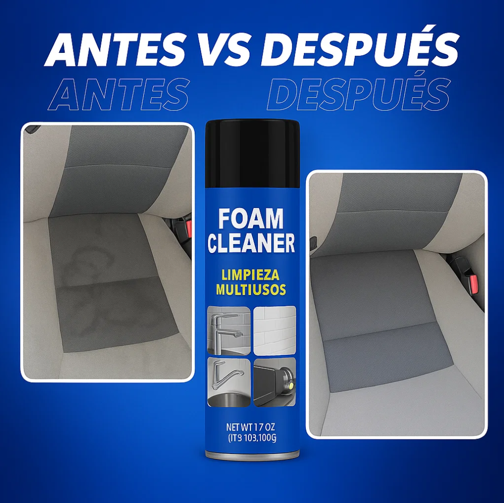 Foam Cleaner™️ | Limpieza Definitiva en Cada uso