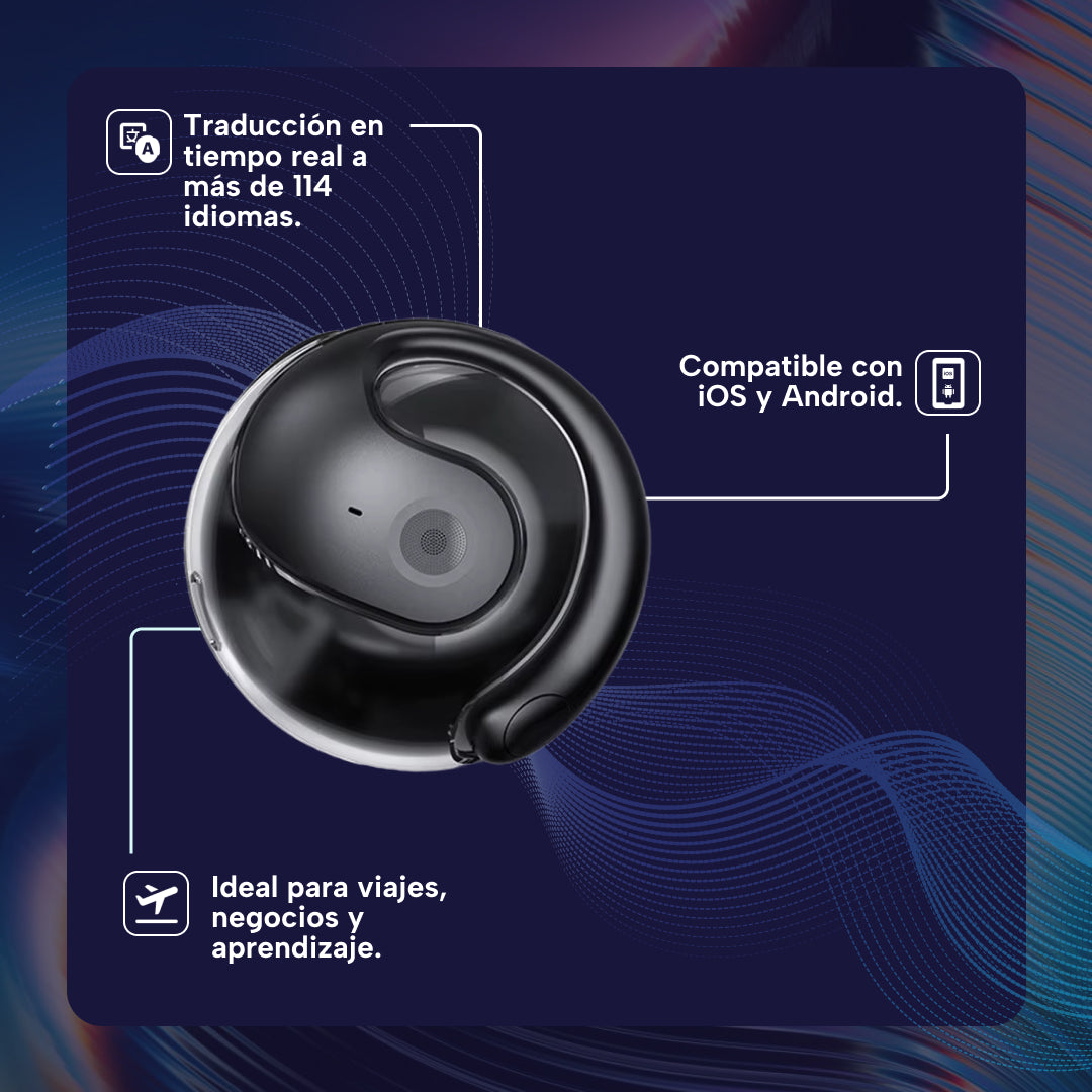 Earbuds Pro™️ | Traduce 114 idiomas Sin Problemas