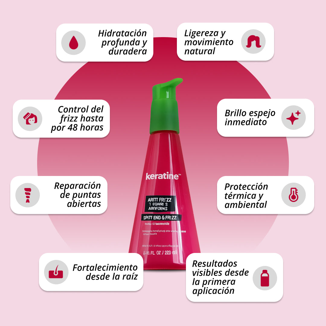 Keratine™ | Dile Adiós a las Puntas Abiertas y el Frizz