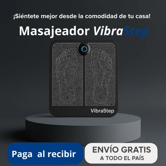 VibraStep™️| Tu Spa Personal para Pies, Sin Salir de Casa