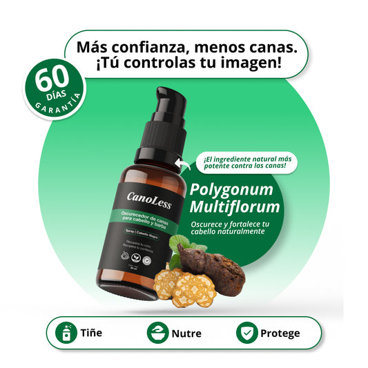 CanoLess™ | Dile adiós a tus canas