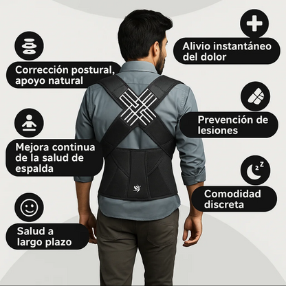 ERGOCORRECT™️ | Dile Adiós al Dolor Lumbar y Mejora tu Postura