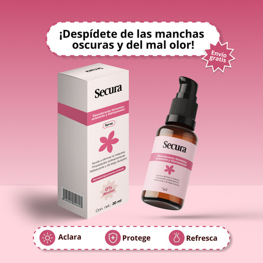 Secura™ | Dile adiós a las Manchas y Malos olores