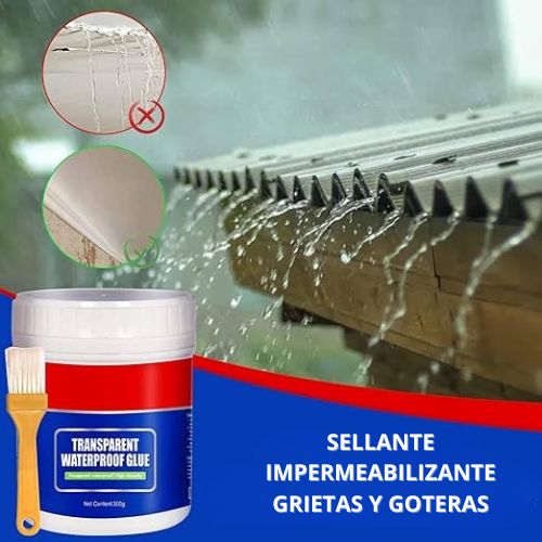 MaxSeal™️ | Sellador de Grietas y Goteras (PINTABLE)