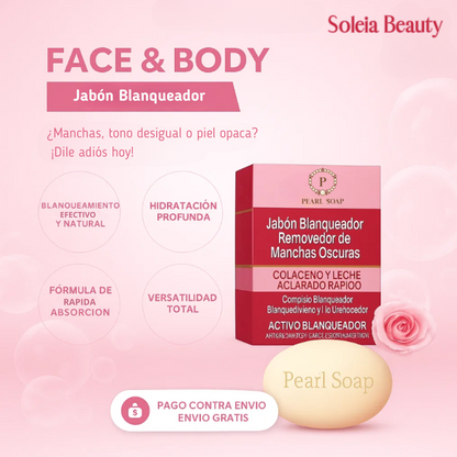 Pearl Soap™️| Suavidad y Claridad en Cada Uso